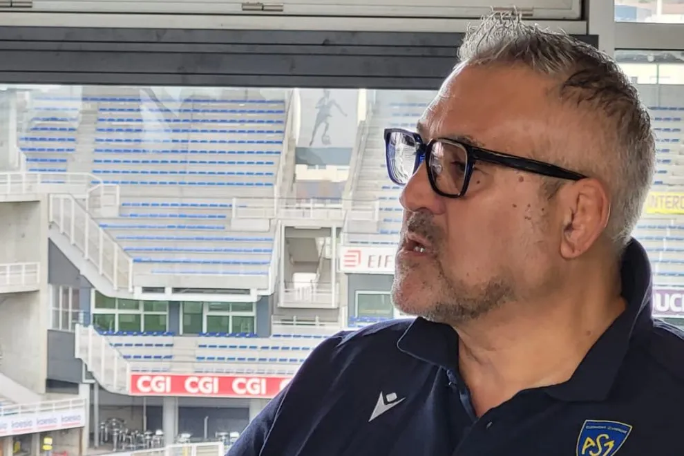 Christophe Urios, entraîneur de l'ASM Clermont Auvergne / Photo Yves Meunier
