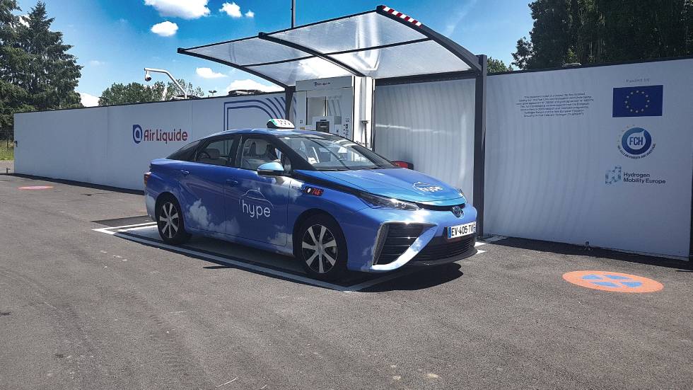 Toyota Mirai de la société / Photo Wikimédia commons