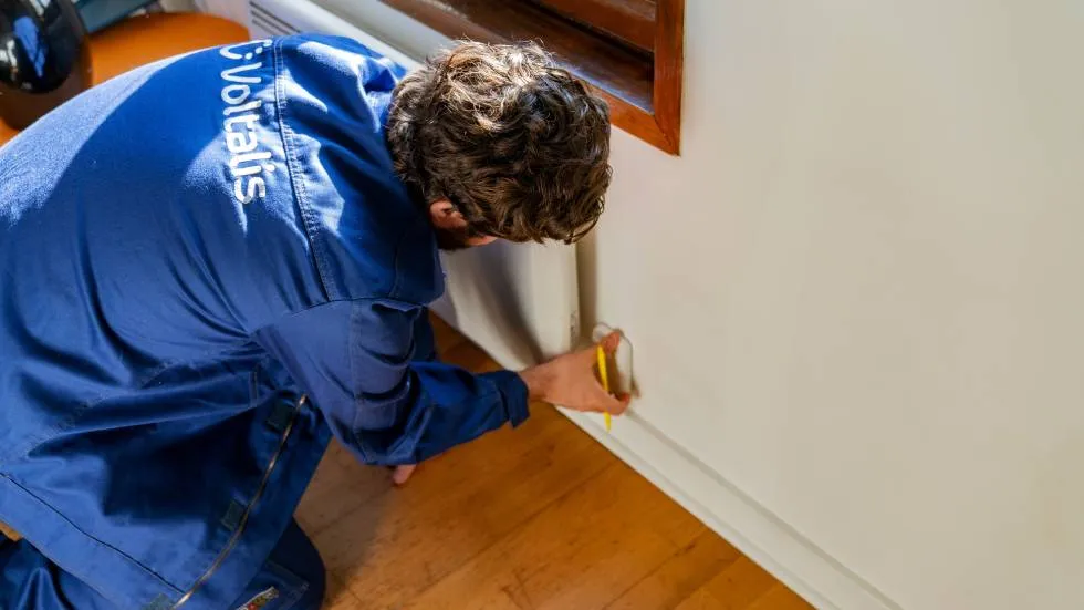 Installateur Voltalis / Photo Voltalis