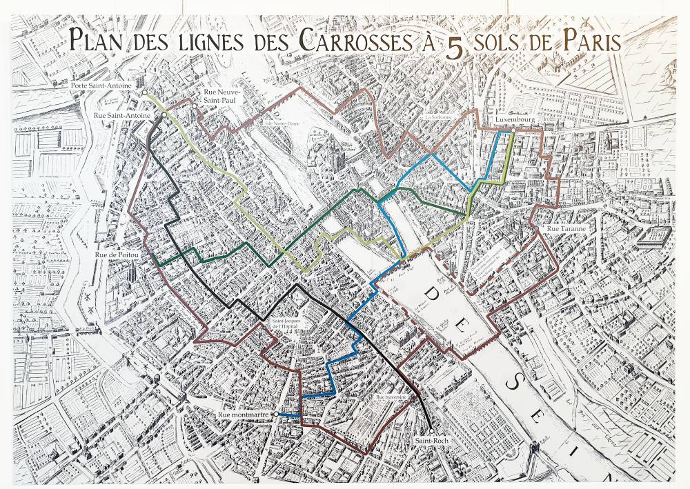 plan Carrosses à 5 sols