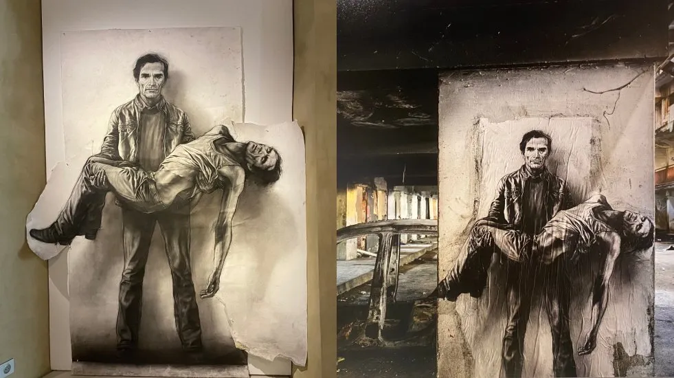 Pasolini assassiné- Ernest Pignon-Ernest / Photo 7 jours à Clermont