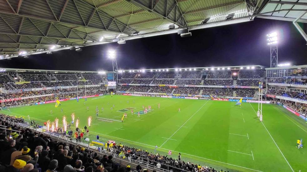 Stade Michelin à guichets fermés pour ASM-Bordeaux / Photo Yves Meunier