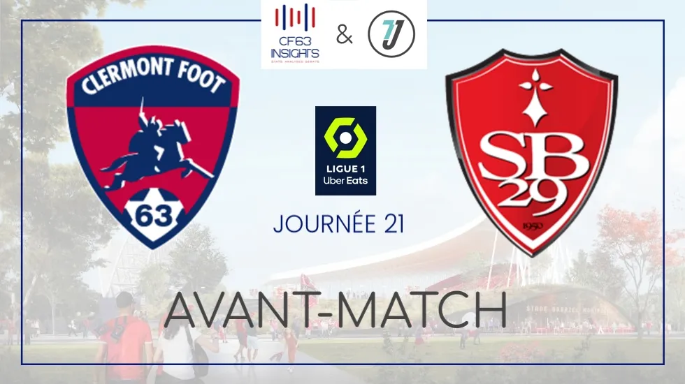 Clermont - Brest 2023-2024