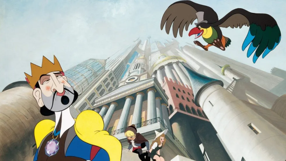 Le roi et l'oiseau, chef d'œuvre du cinéma d'animation / illustration Sophie Dulac Distribution