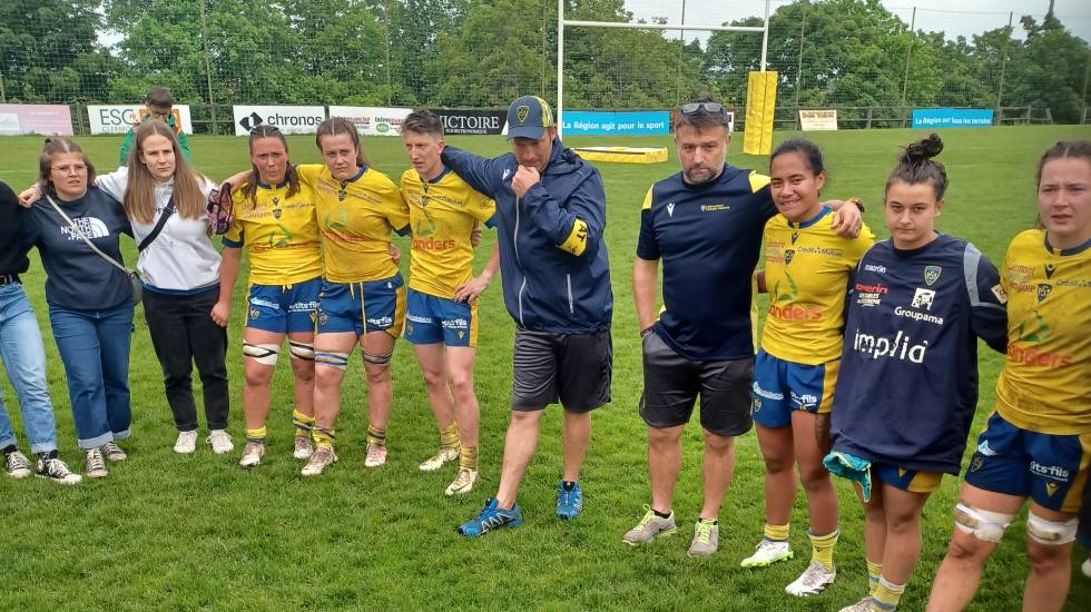 ASM Romagnat en quart de finale au stade Michelin / Photo P. Thivat