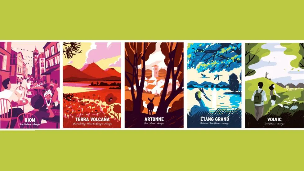 Affiches Terra Volcana 2024 ©Claire Monard et Brice Marchal