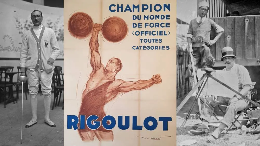 L’élégance de R. Ducret...© Agence Rol-BnFEt la force de Ch. Rigoulot.© M. Coudert, 1924, coll. privée - D.R. / E. Dehorter, surnommé « le parleur inconnu ».© Agence Rol-BnF