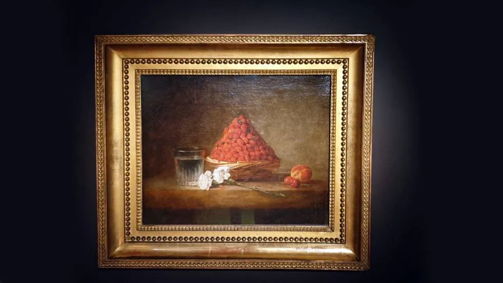 Le panier de fraises de Chardin / Photo 7 Jours à Clermont