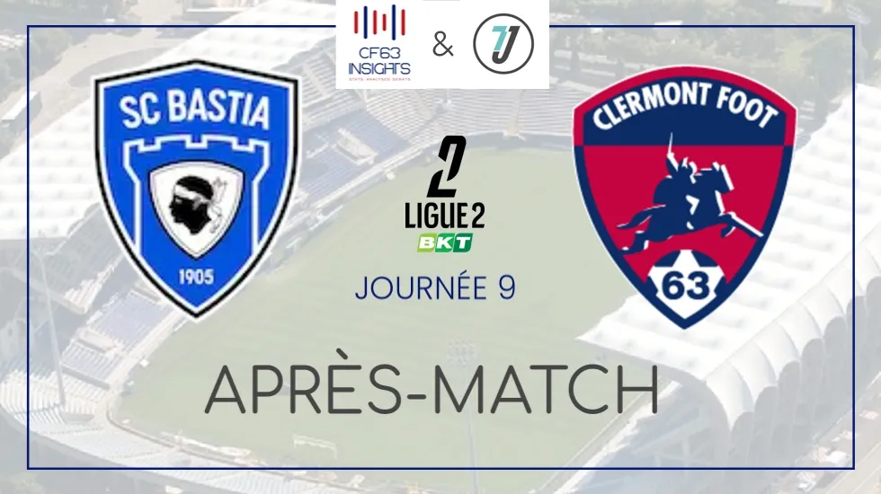 SC bastia - Clermont Foot - 2024-2025