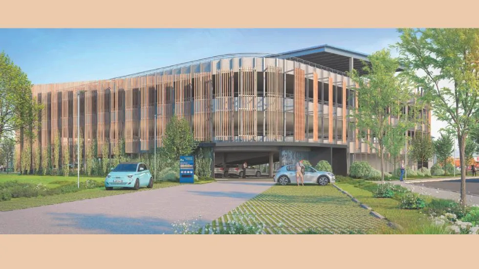 Futur Parking du Brézet / Illustration Unanime Architectes