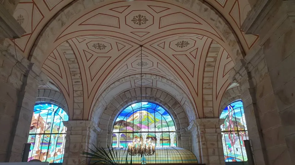 Plafond des thermes de Royat / Photo 7 Jours à Clermont
