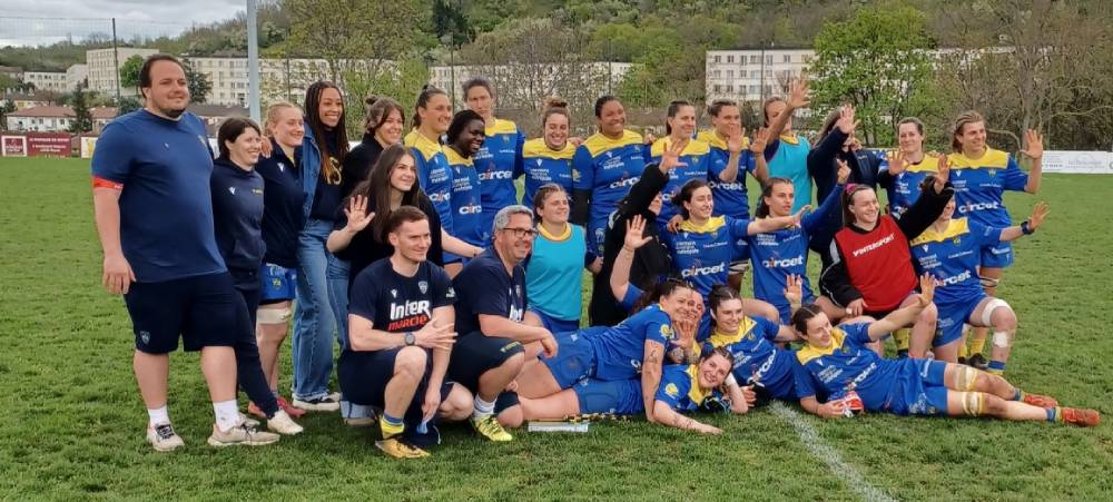 ASM Rugby féminin réserve 2025 / Photo Philippe Thivat