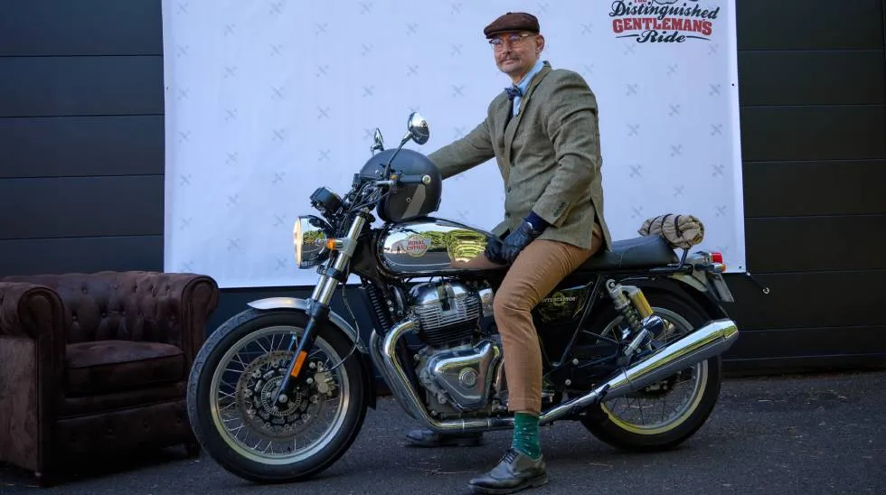 Elégant motard / Photo DGR Clermont