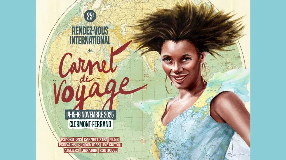 Affiche Carnet de Voyage 2025 Illustration Sonia Privat