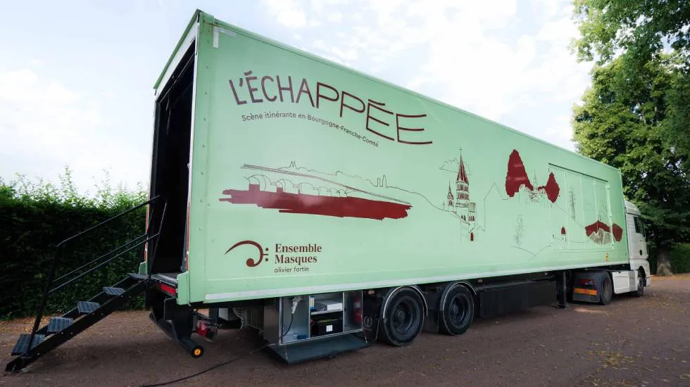 Camion L'Échappée / Photo Louise Durel
