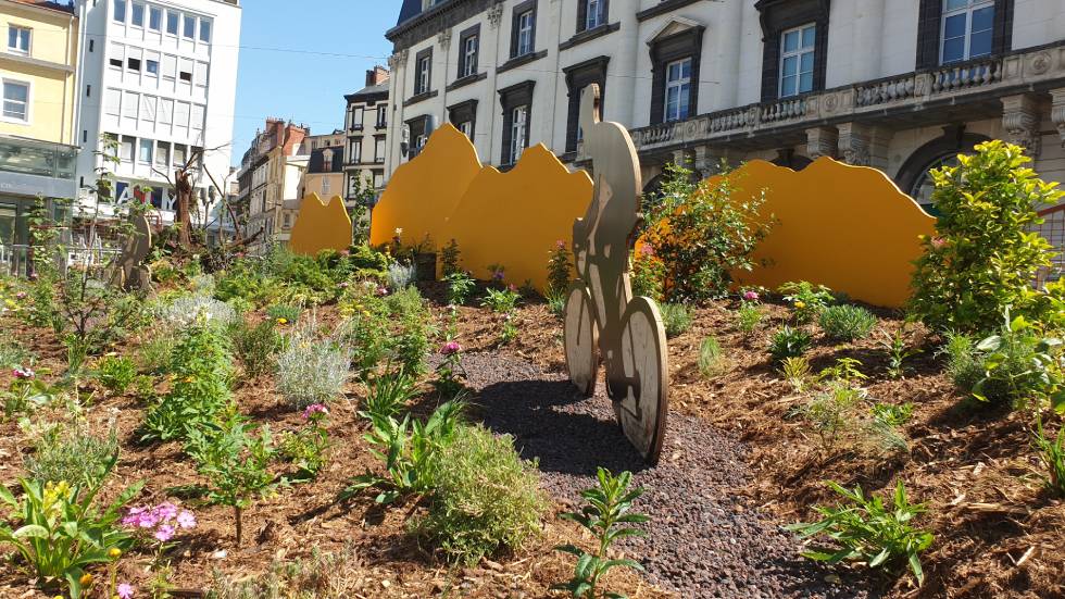 Jardin éphémère place de Jaude 2025 / Photo 7 Jours à Clermont
