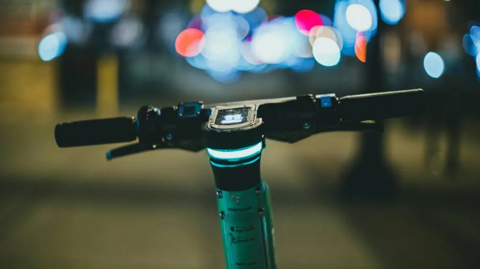 Trottinette électrique Photo Jonathan Cooper Pexels
