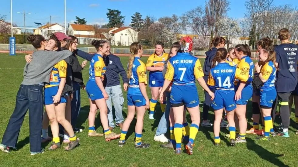Joueuses du Rugby Riom Féminin Photo Philippe Thivat