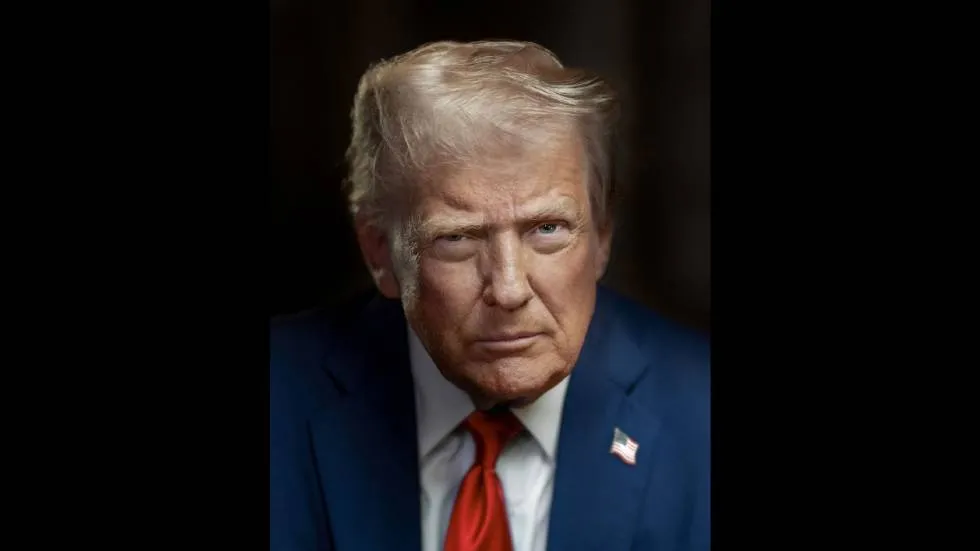 Portrait officiel 2025 de Donald Trump