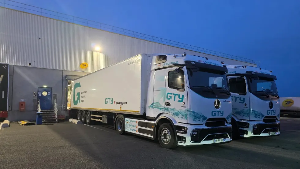 Camions élecriques GTY La Poste Photo La Poste 1