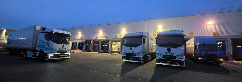 Camions électriques GTY La Poste Photo La Poste
