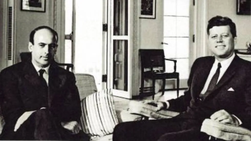 VGE et JFK photo DR