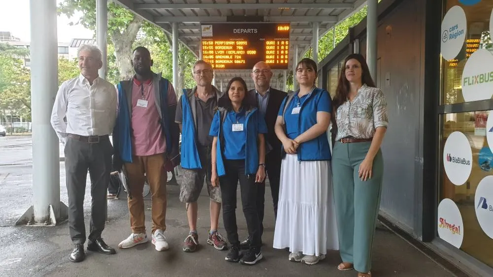 Equipe de la Gare Routi&egrave;re Photo 7 Jours &agrave; Clermont
