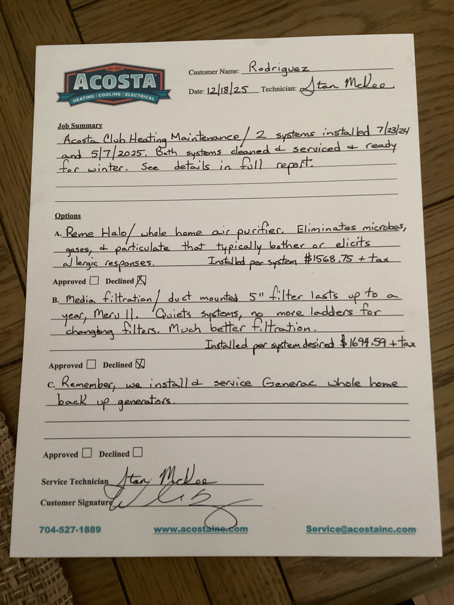 Charlotte, NC - Heating Maintenance