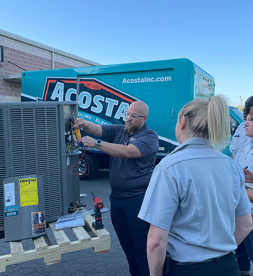 Highly Trained Technicians Acosta Heating, Cooling & Electrical