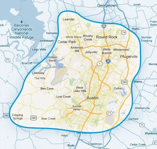 A-Plus Air Conditioning & Home Solutions - Service Area