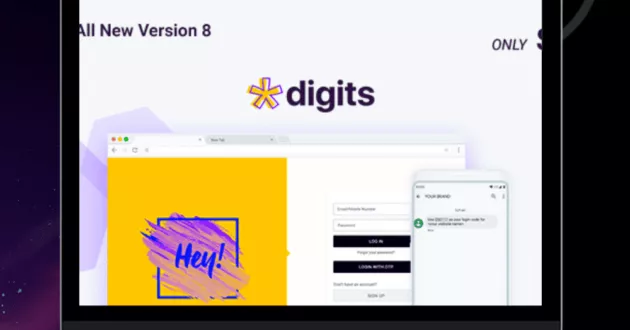 Digits WordPress Mobile Phone Number OTP Signup and Login Form