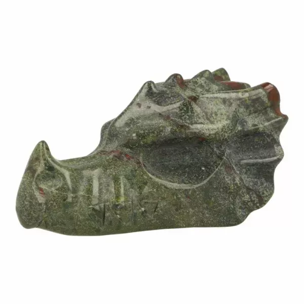 Fraai gevormde drakenkop van drakenbloedstatan van 9cm lang 'nr1'