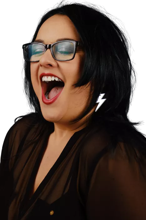 Portrait de Miss Buffet Froid pour le FaceCam Accelerator