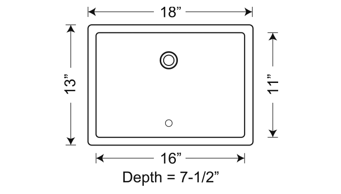 SIS-1611 CHARA โ Lavatory sink