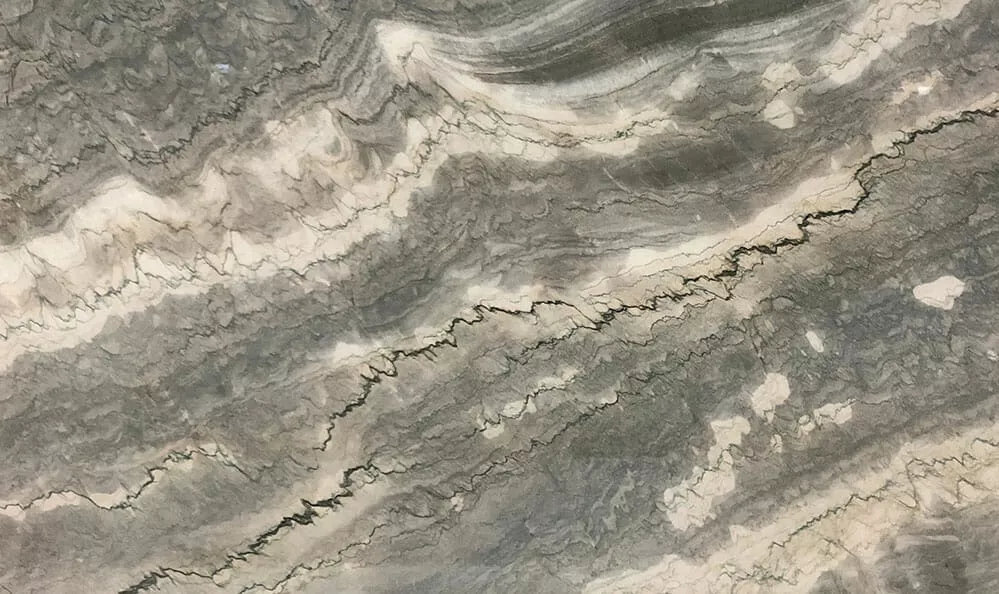 Cesari Grey Quartzite Color