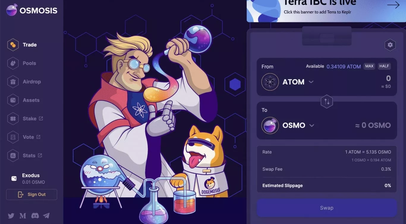 Osmosis (OSMO) : le DEX multi-chaînes de Cosmos en détail