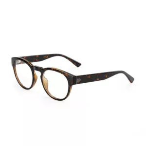 Classic Round TR90 Eyewear – Keyhole Bridge & Vintage Inspired Design#220651001