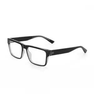 Structured Square shape TR90 Eyewear – Simple Design with Bold Side Temples#220649001