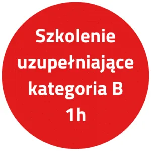 Szkolenie uzup. kat.B - 1 godzina