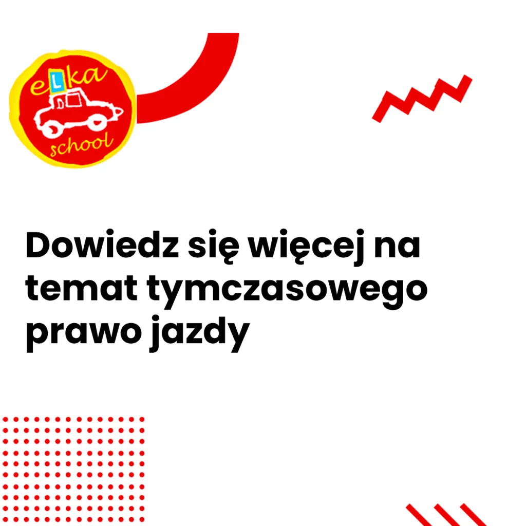 tymaczasowe prawo jazdy