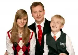 Prof-father-with-children - Virginia Family Law Blog Private School