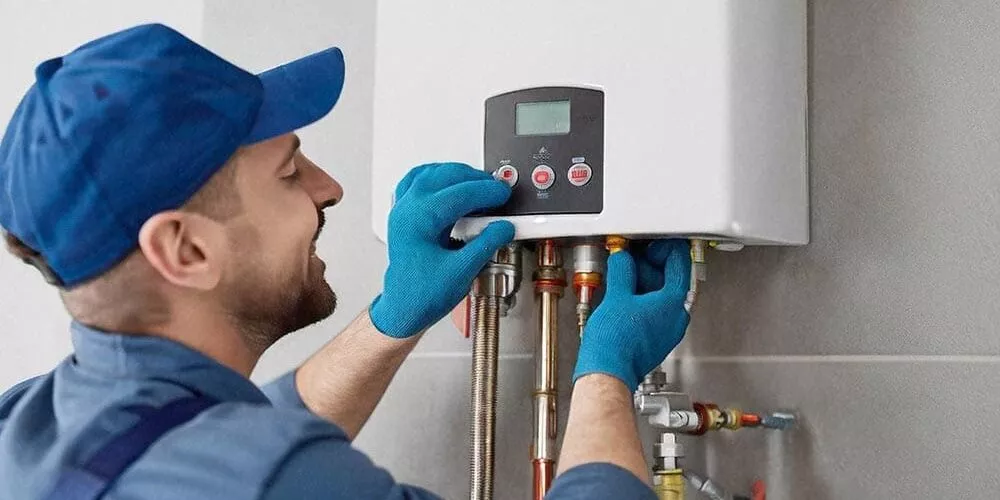 a tankless water heater
