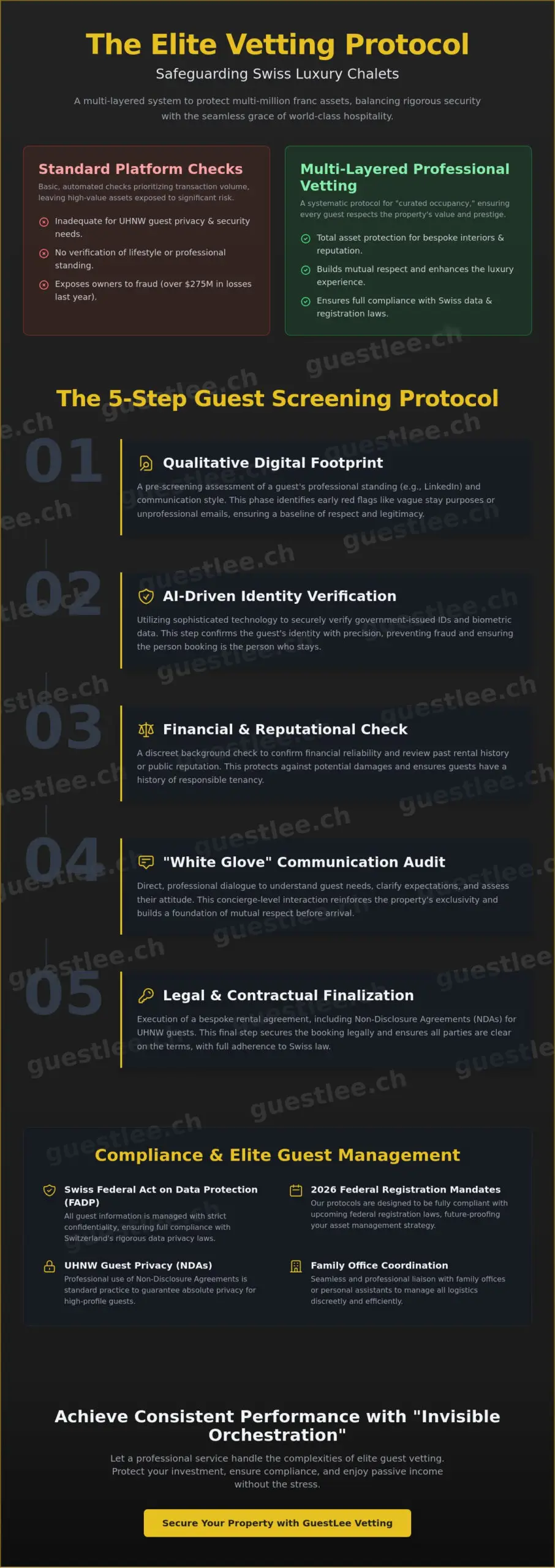How to Screen Guests for a Luxury Chalet: The 2026 Professional Standard