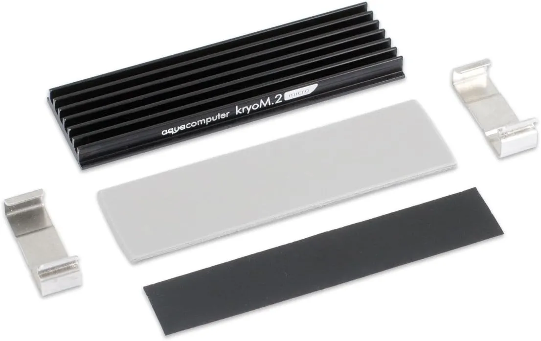 sourcing map Dissipatore di calore M.2 2280 Nvme SSD con