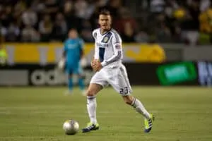 David Beckham Hair Transplant David Beckham at LA Galaxy