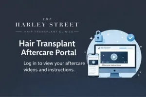 Harley Street Hair Transplant Clinics London Home Page Harley Street patient aftercare area image