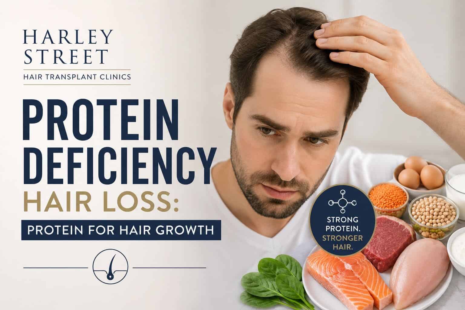 Protein Deficiency Hair Loss: Protein for Hair Growth Protein Deficiency Hair Loss