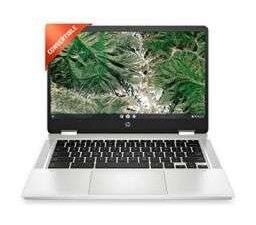 HP Chromebook Celeron Dual Core – (4 GB/64 GB EMMC Storage/Chrome OS) 14a-ca0506TU Thin and Light Laptop  (14 Inch, Mineral Silver, 1.49 Kg)