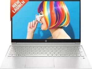 HP Pavilion Core i5 12th Gen – (16 GB/512 GB SSD/Windows 11 Home) EG2036TU Thin and Light Laptop  (15.6 inch, Natural Silver, 1.75 kg, With MS Office)