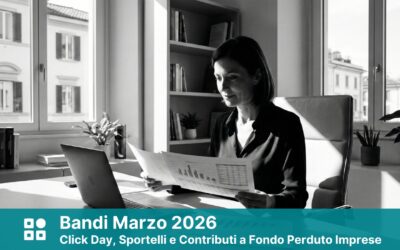 Bandi Marzo 2026: Click Day, Sportelli e Contributi a Fondo Perduto Imprese